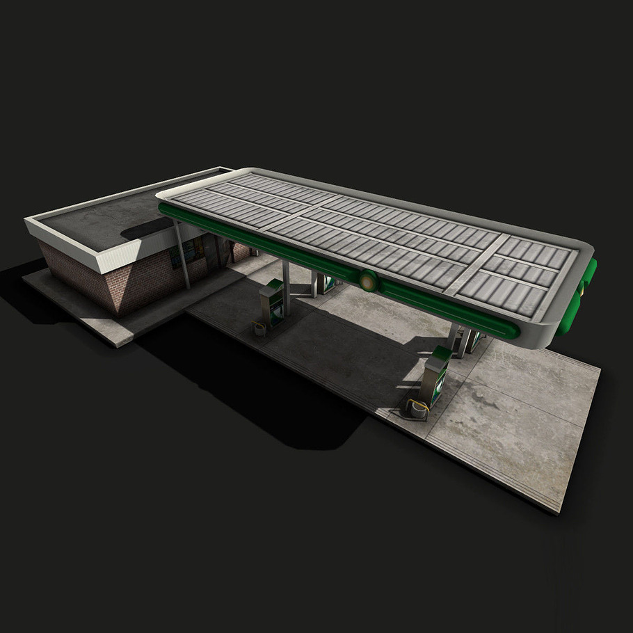 Gas Station in Architecture - product preview 6