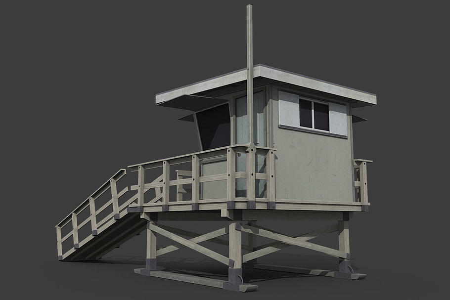 Lifeguard Tower in Architecture - product preview 2
