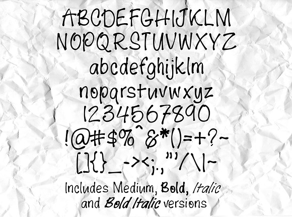 Break Up Letter font in Fonts - product preview 3