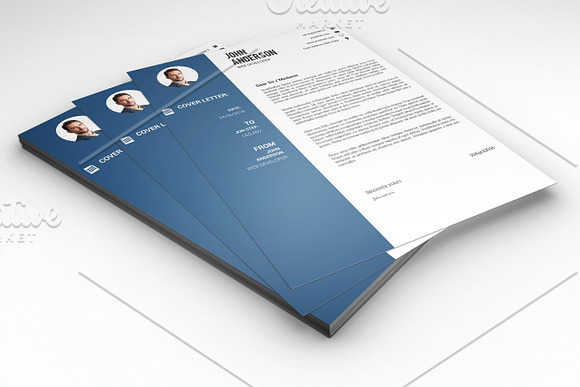 Clean Resume Template-V033 in Resume Templates - product preview 2