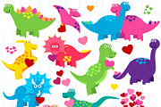 Valentine's Day Dinosaurs