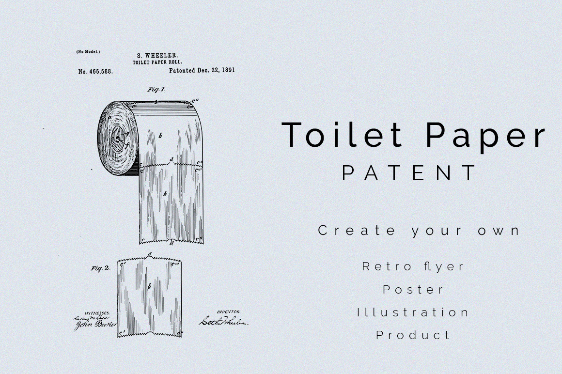 Toilet paper roll patent | Creative Daddy