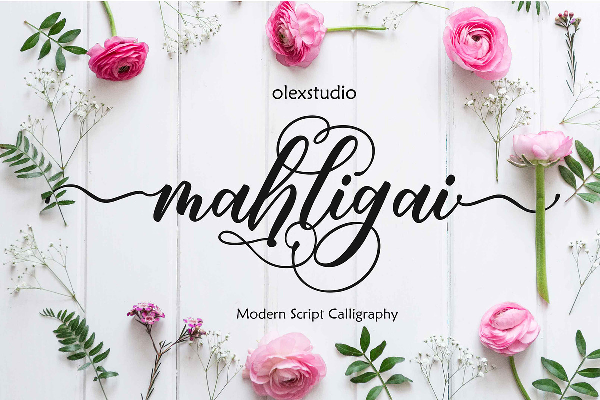 Mahligai Script in Script Fonts - product preview 8
