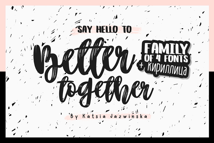 Better Together Family in Script Fonts - product preview 8
