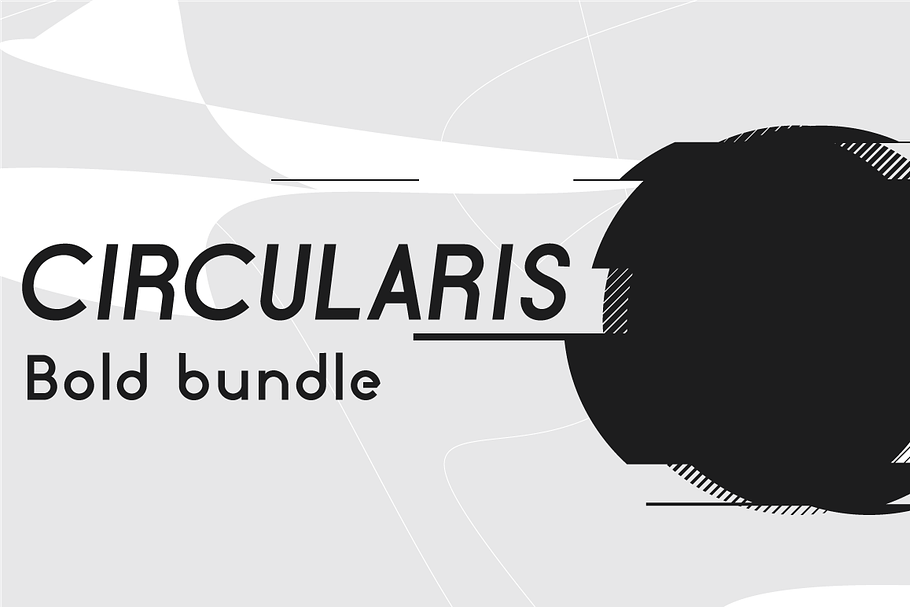 Circularis - Bold /+free italic/
