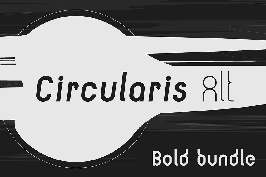 Circularis Alt Bold /+free italic/