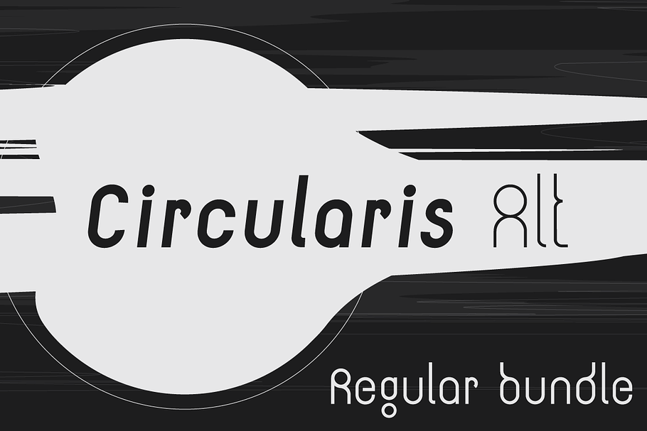 Circularis Alt Regular /+free italic