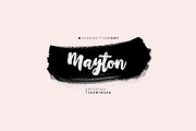 Mayton | Brush Script