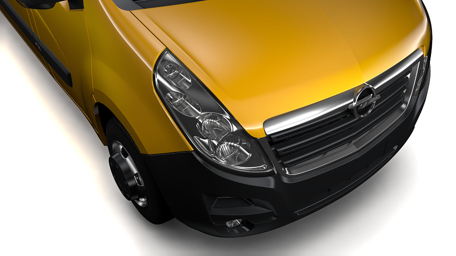 Opel Movano L4H2 Van 2016 in Vehicles - product preview 3