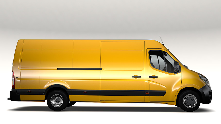 Opel Movano L4H2 Van 2016 in Vehicles - product preview 7