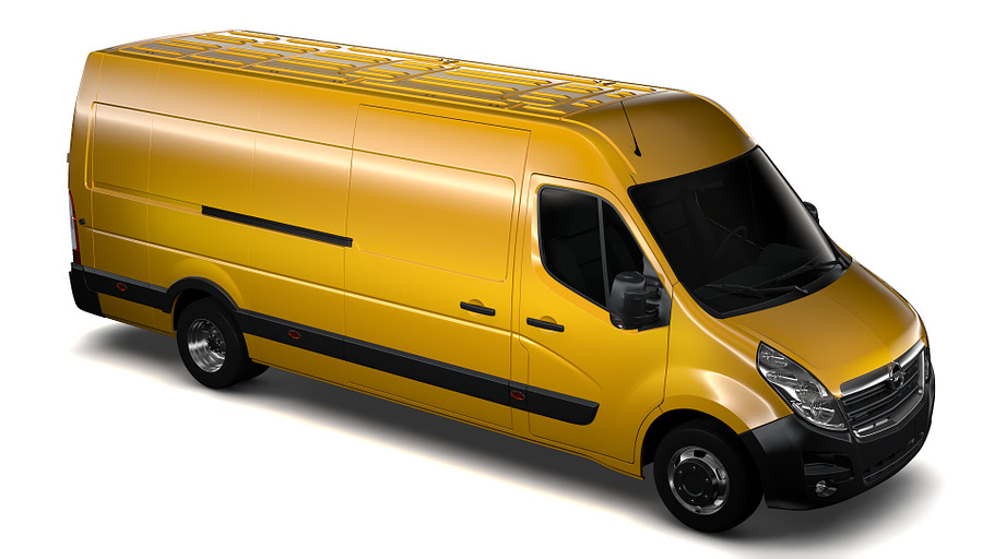 Opel Movano L4H2 Van 2016 in Vehicles - product preview 9
