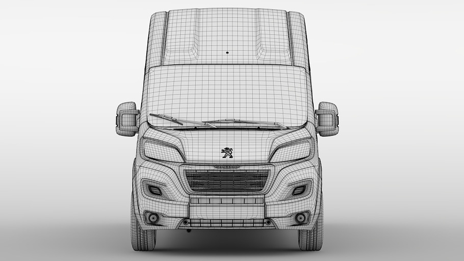 Peugeot Boxer Van L3H3 2017 in Vehicles - product preview 19