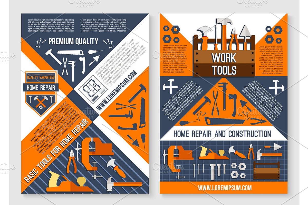 Work tool for home repair and construction poster in Illustrations - product preview 8