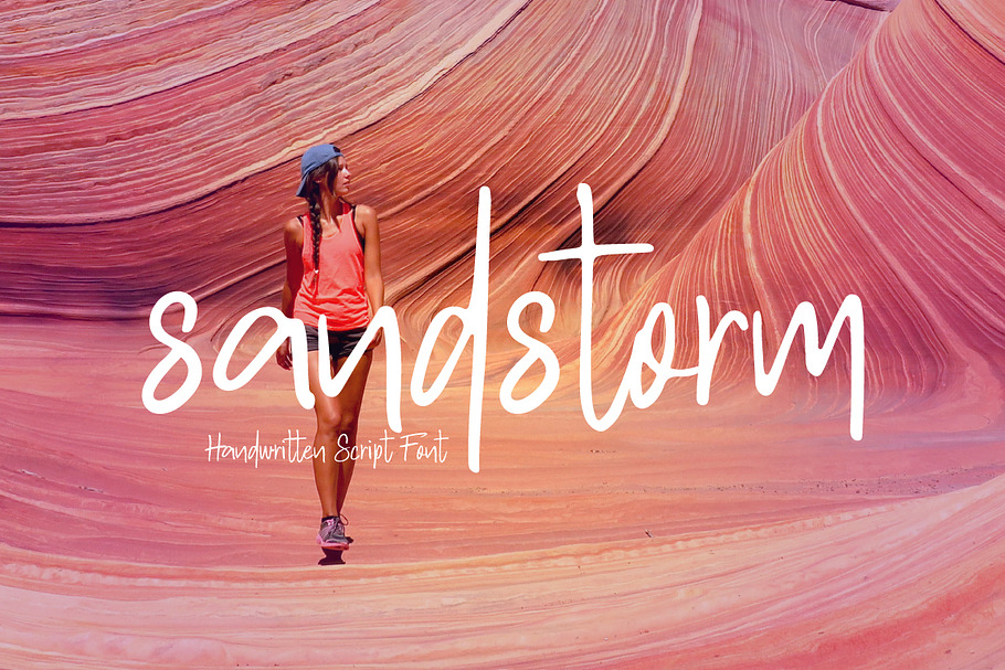 sandstrom | Handwritten script Font