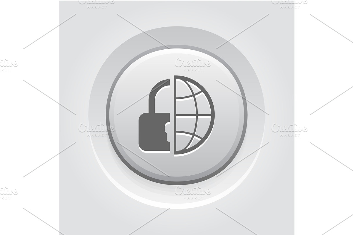 Global Security Icon in Illustrations - product preview 8