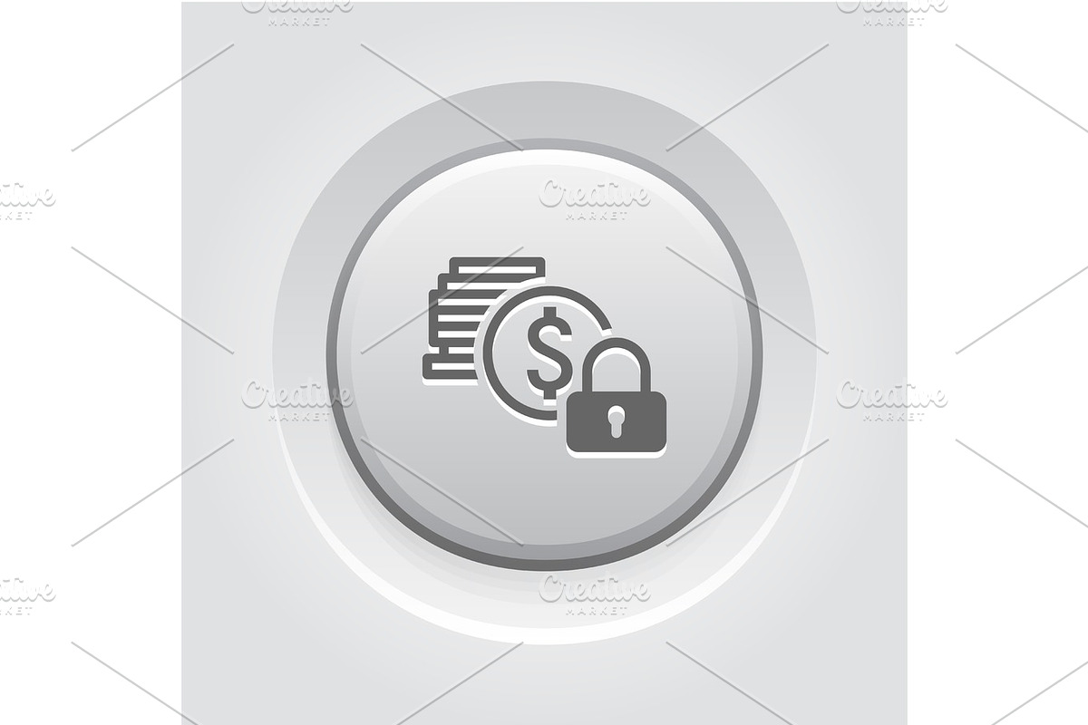 Secured Loan Icon in Illustrations - product preview 8