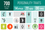 700 Personality Traits Icons