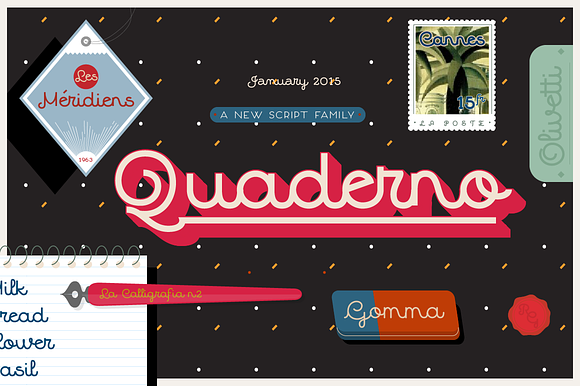 Quaderno in Script Fonts - product preview 2