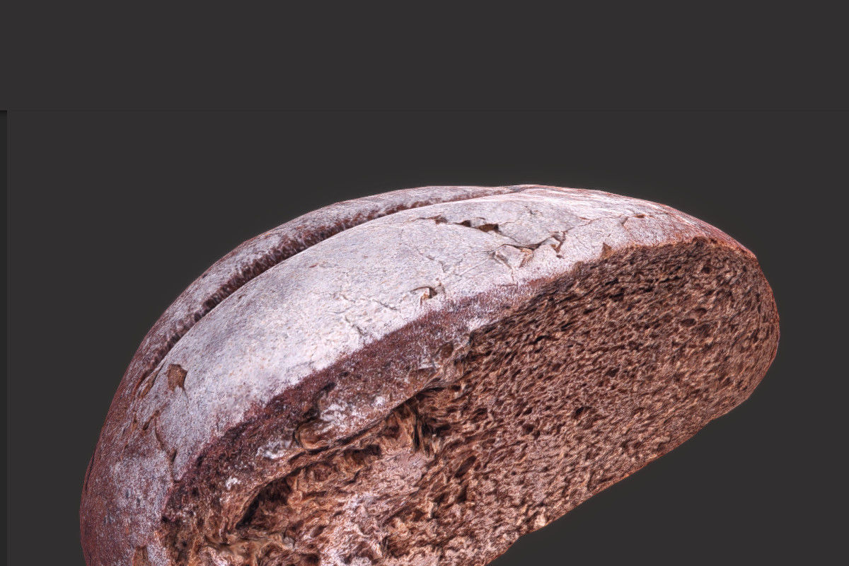 Brown Bread Cut in Food - product preview 8