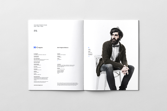 H+1 Magazine in Magazine Templates - product preview 3