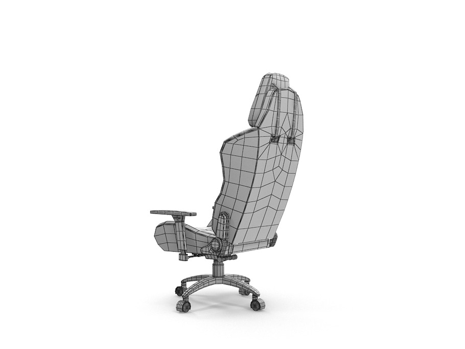 Modern Computer Gaming Chair in Furniture - product preview 5
