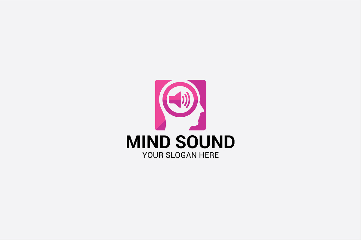 mind sound in Logo Templates - product preview 8
