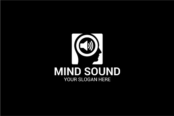 mind sound in Logo Templates - product preview 2