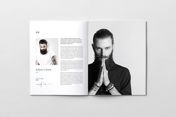 H+1 Magazine in Magazine Templates - product preview 6