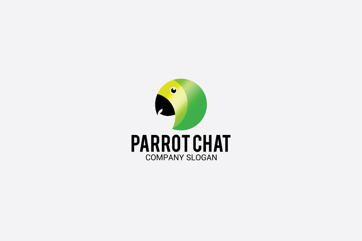 parrot chat in Logo Templates - product preview 8