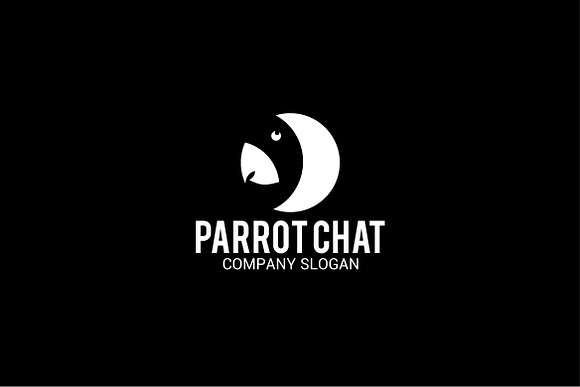 parrot chat in Logo Templates - product preview 2