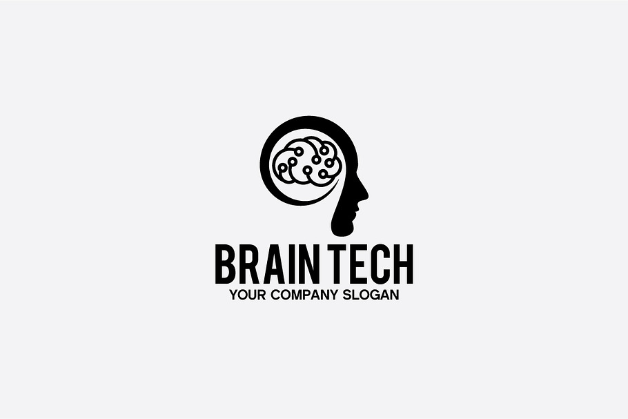 brain tech in Logo Templates - product preview 8