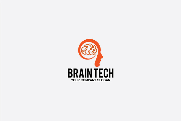 brain tech in Logo Templates - product preview 1