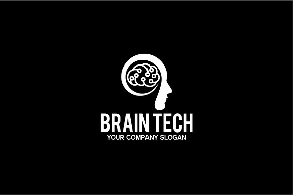 brain tech in Logo Templates - product preview 2