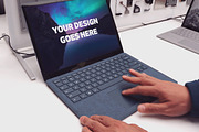 Microsoft Surface Laptop Mock-up#8