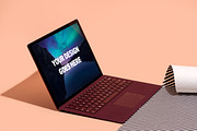 Microsoft Surface Laptop Mock-up#10