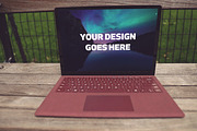 Microsoft Surface Laptop Mock-up#12