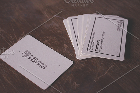 Journal & Business Card Mockups in Print Mockups - product preview 3
