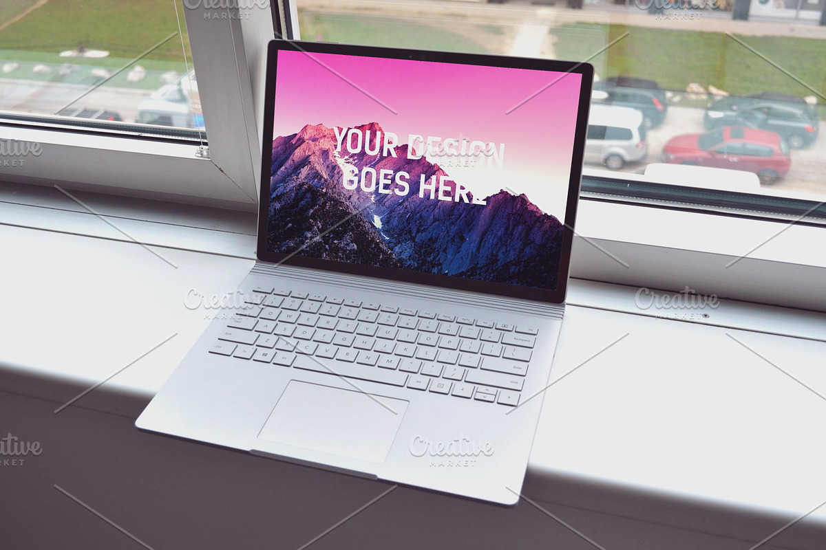Microsoft Surface Book Mock-up#1 in Product Mockups - product preview 8