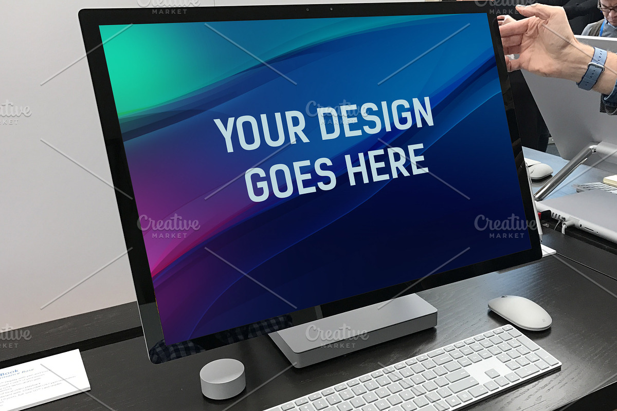 Microsoft Surface Studio Mock-up#13 in Product Mockups - product preview 8