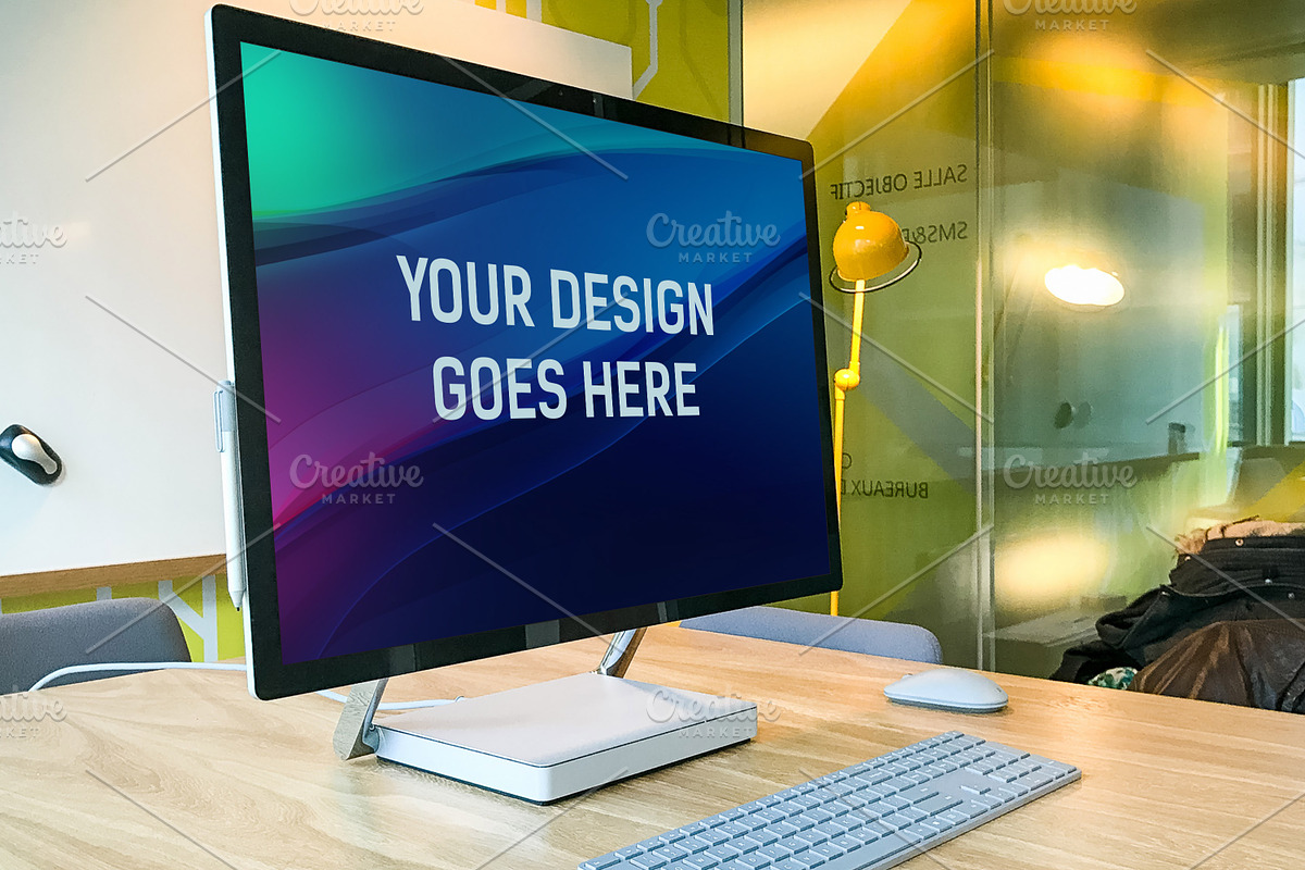Microsoft Surface Studio Mock-up#15 in Product Mockups - product preview 8