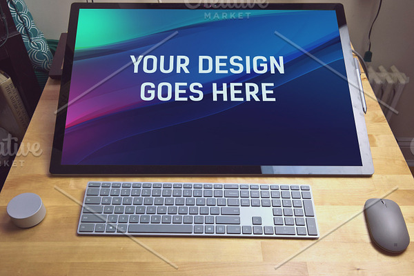 Microsoft Surface Studio Mock-up#16