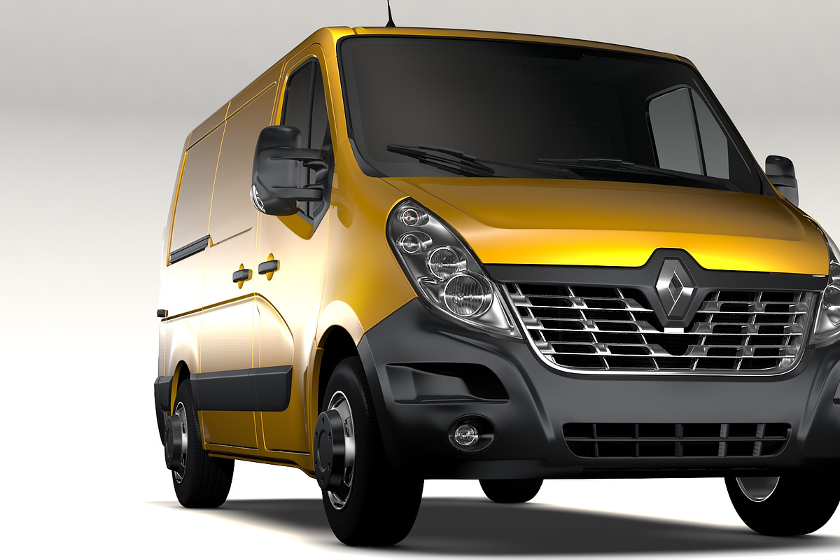 Renault Master L1H1 Van 2017 in Vehicles - product preview 8
