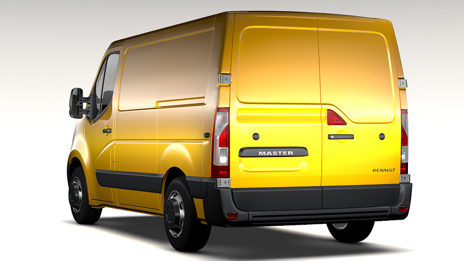 Renault Master L1H1 Van 2017 in Vehicles - product preview 3
