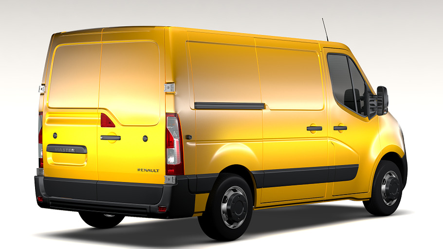 Renault Master L1H1 Van 2017 in Vehicles - product preview 4