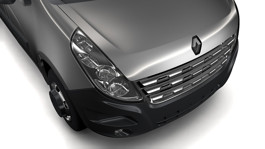 Renault Master L2H2 Van 2010 in Vehicles - product preview 4