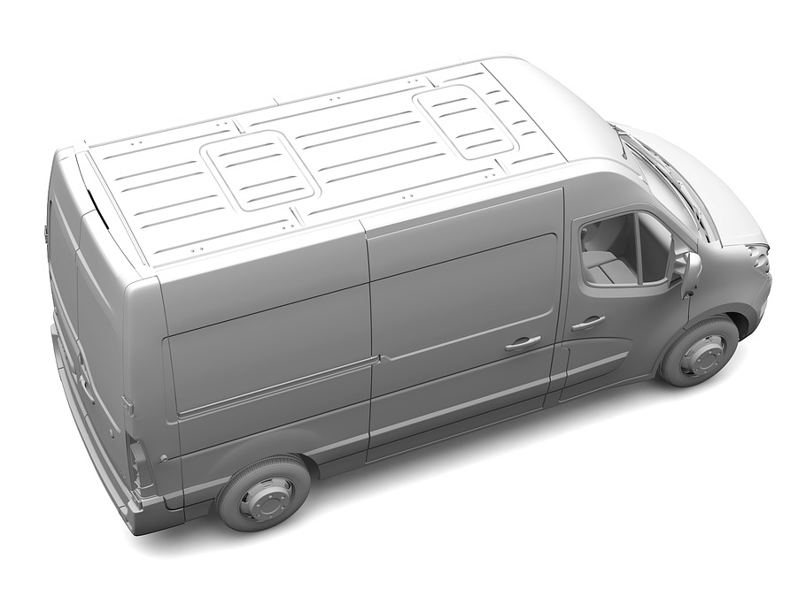 Renault Master L2H2 Van 2010 in Vehicles - product preview 11