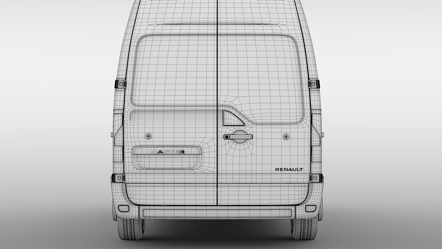 Renault Master L2H2 Van 2010 in Vehicles - product preview 16