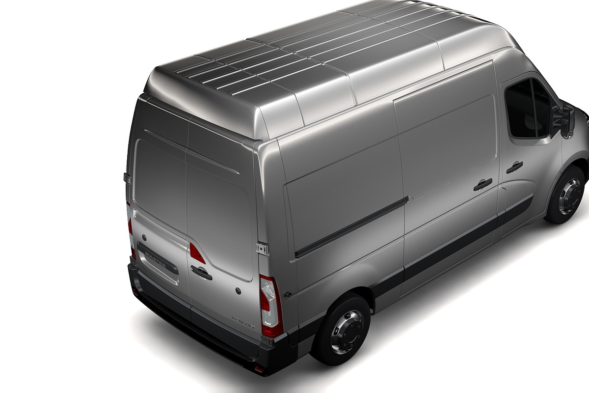 Renault Master L2H3 Van 2010 in Vehicles - product preview 8