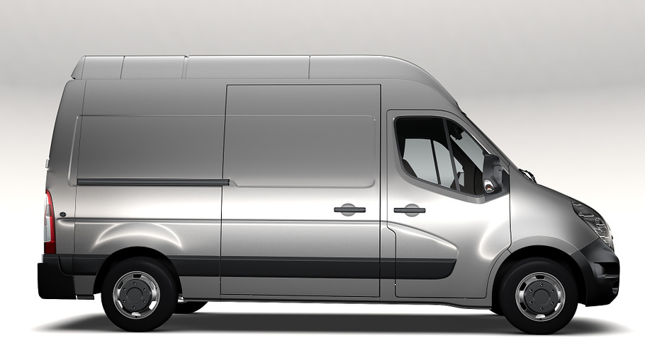 Renault Master L2H3 Van 2010 in Vehicles - product preview 6