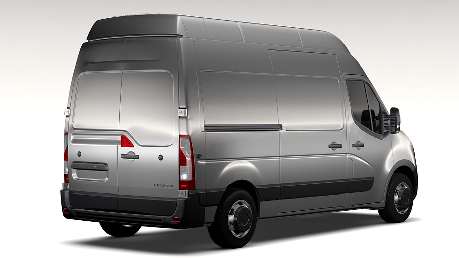 Renault Master L2H3 Van 2010 in Vehicles - product preview 15